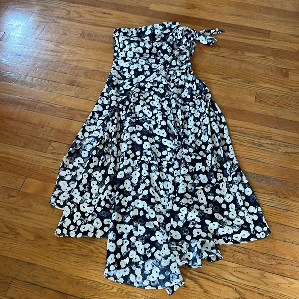 Derek Lam silk strapless dress - Picture 3 of 8